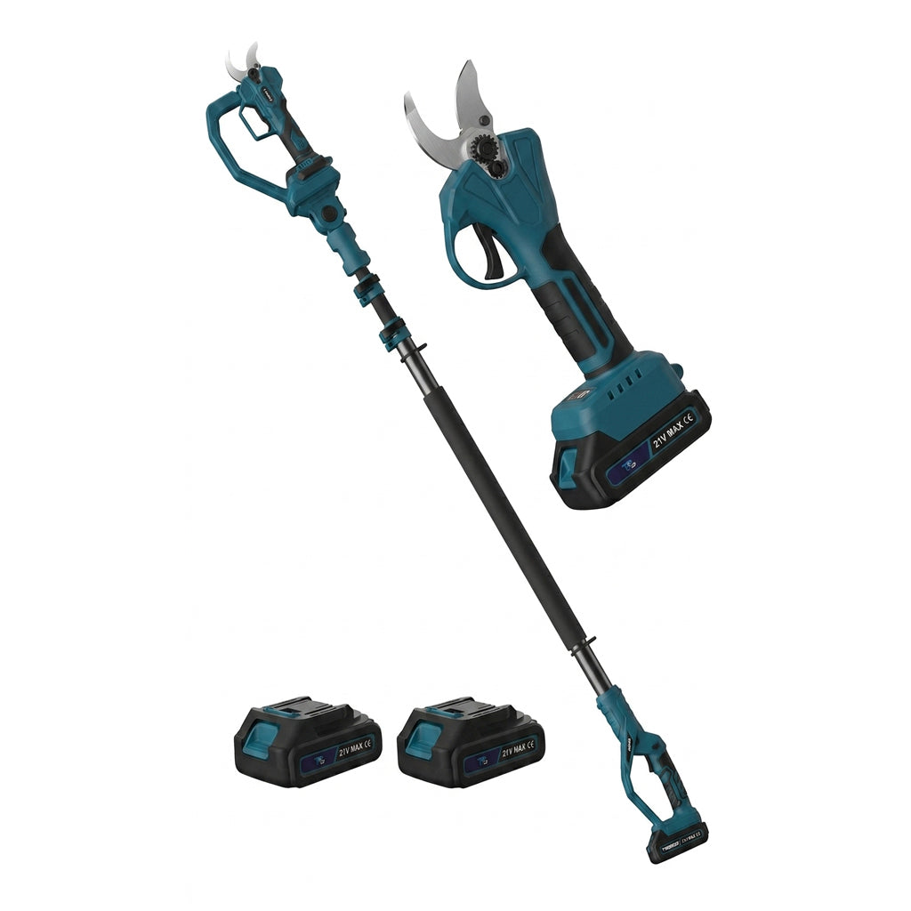 Sécateur Électrique 25mm · Extension · 2 Batteries 21V · DDP France