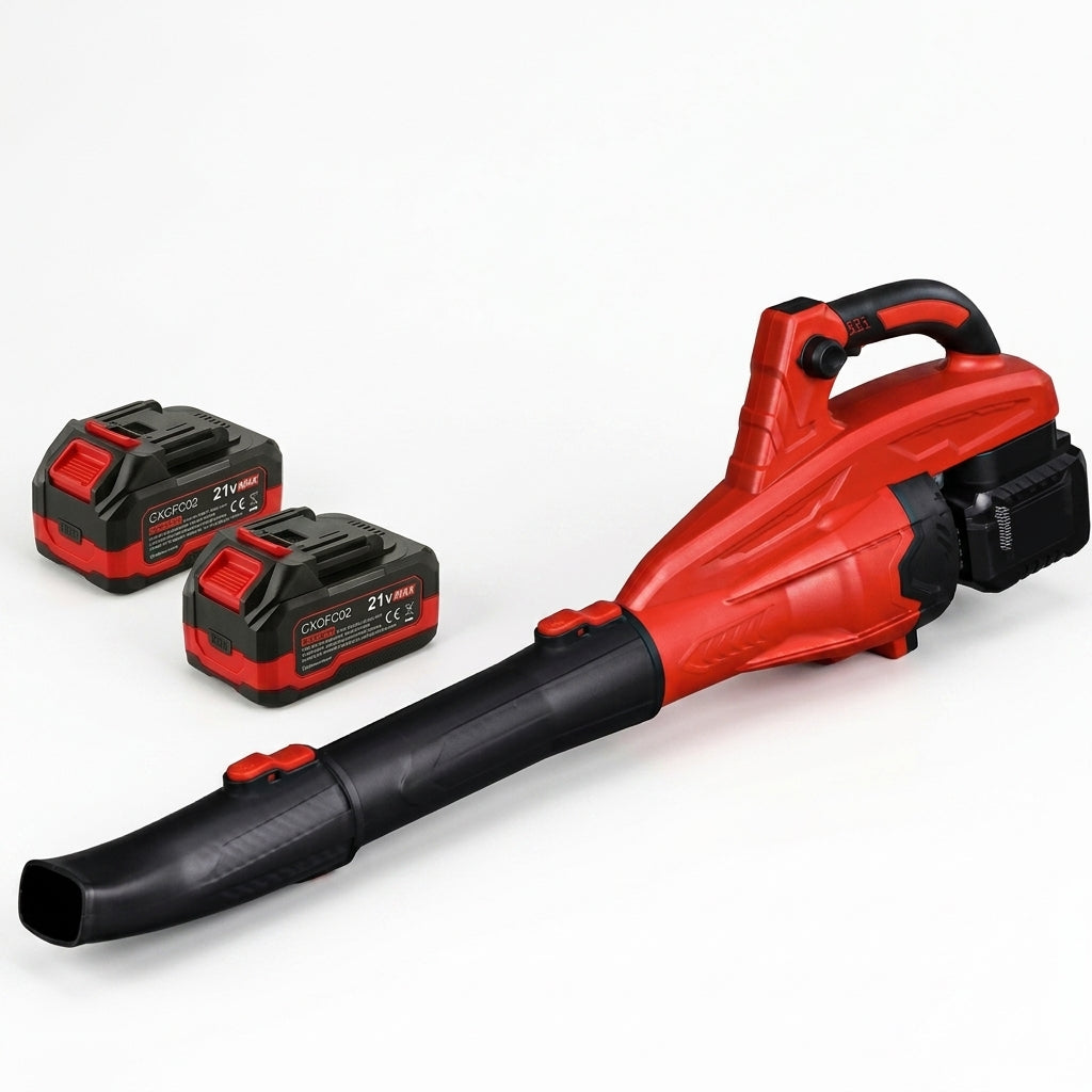 Souffleur Électrique Sans Fil 21V · Tube · 2 Batteries 3Ah · DDP France