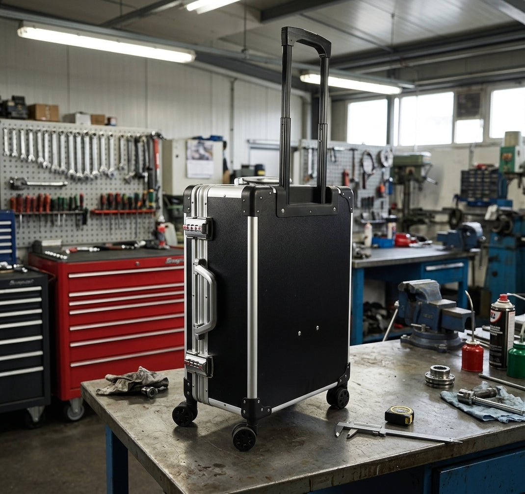 Mallette aluminium 238 outils CRV, 6 tournevis VDE 1000V