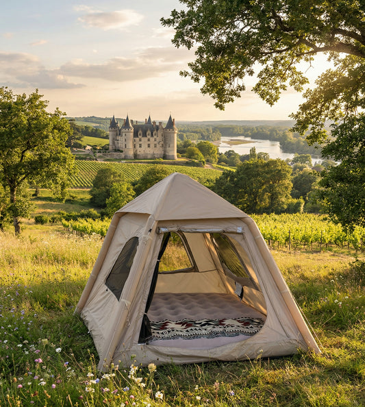 Tente Gonflable 6.0- Camping Facile 2-3 Personnes - Montage 3 Minutes