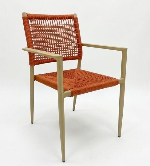 Chaise de Jardin Corde Mistral - Corde Terracotta