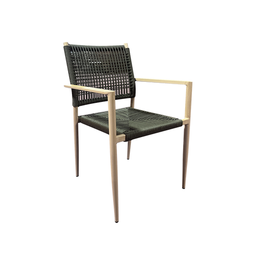 Chaise de Jardin Corde Mistral - Corde Sauge