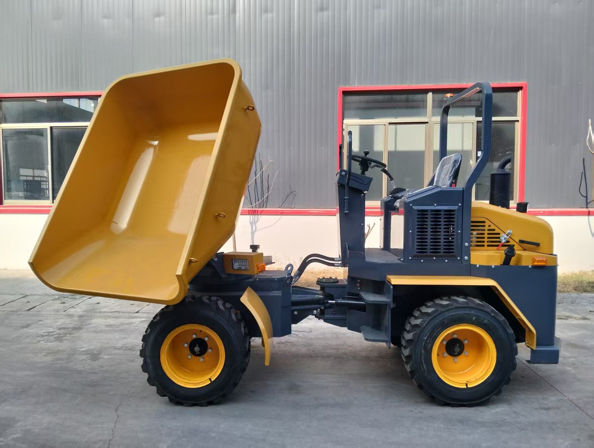 Dumper Sonca YC3T, benne rotative 180°, 3 tonnes, moteur Kubota