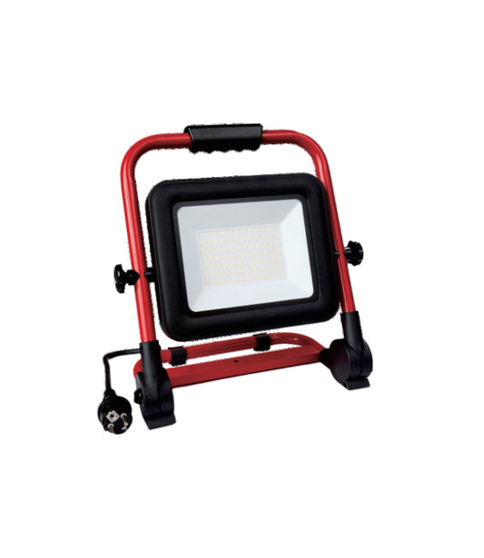 Lampe de Chantier LED 50W Portable, IP65, Pliable