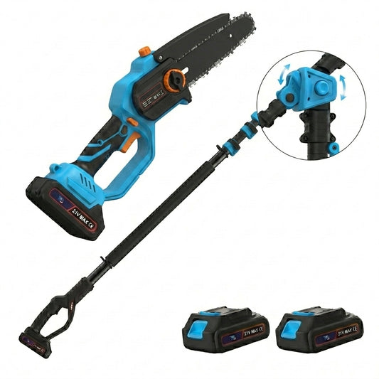 Mini Tronçonneuse Sans Fil 8 pouces · Extension · 2 Batteries 21V · DDP France