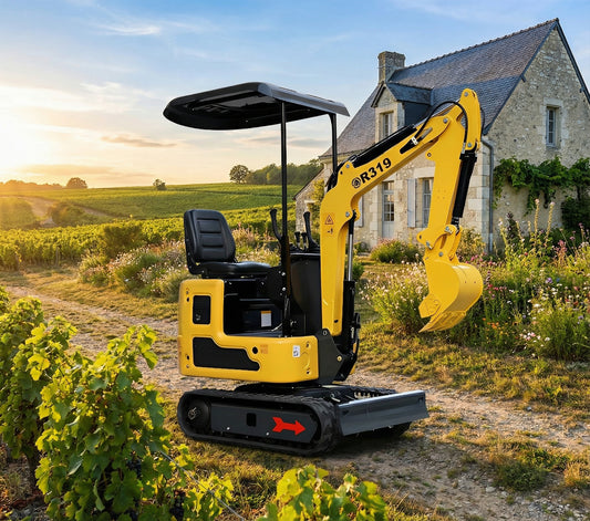 Mini Pelle Hydraulique R319 — Moteur Kubota · Euro 5 · CE