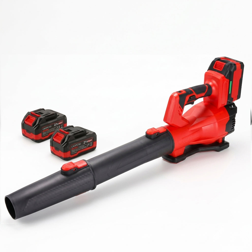 Souffleur Électrique Sans Fil 40V · Tube · 2 Batteries 3Ah · DDP France